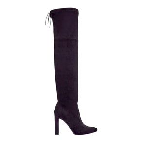 Black Thigh High Boots NEW!